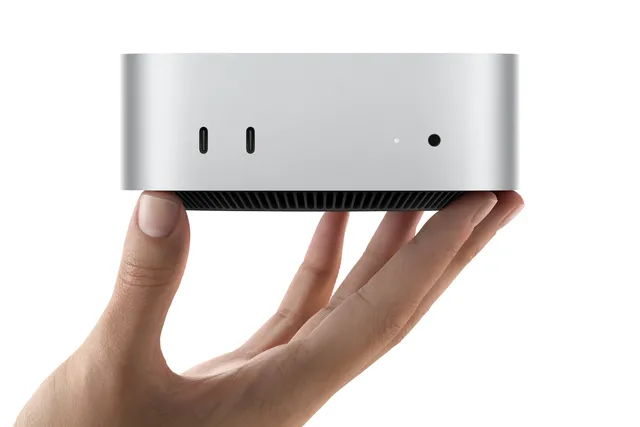 Apple has unveiled a newly redesigned Mac Mini featuring the M4 chip, and its compact size is truly remarkable.
